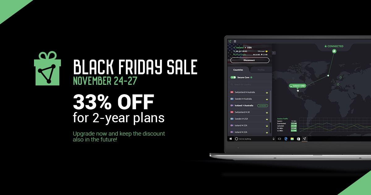 protonvpn black friday 2017