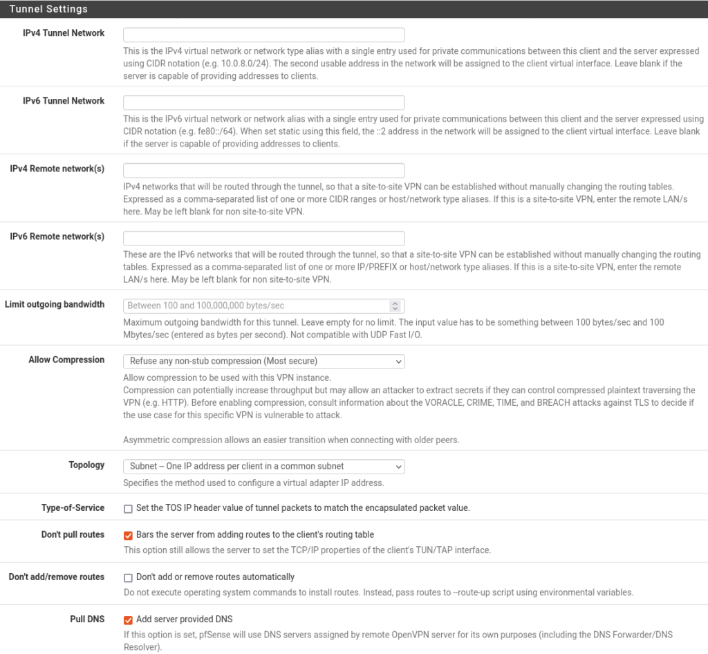 Configure the OpenVPN Client 4