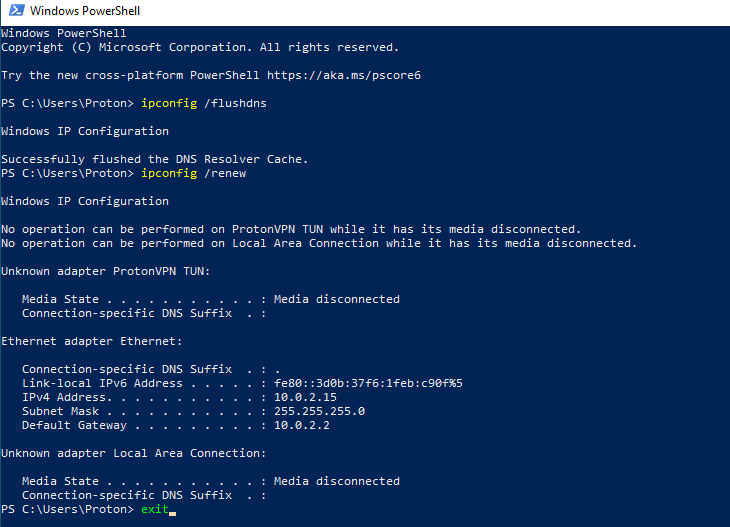 Windows PowerShell